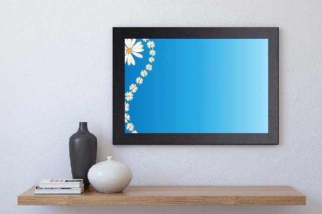 Black 80x60cm Wooden Photo Picture Frame Poster Certificate Frames
